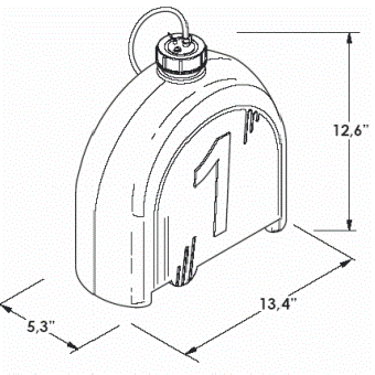 Foam Marker for ATV Sprayers and Drop Spreaders.